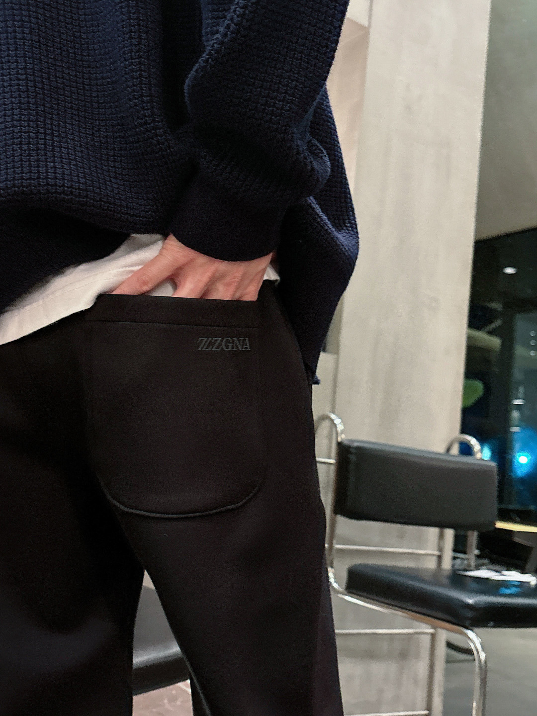 2025 秋冬新品 杰尼亚休闲裤颜色： 黑色 灰色码数：M-3XL