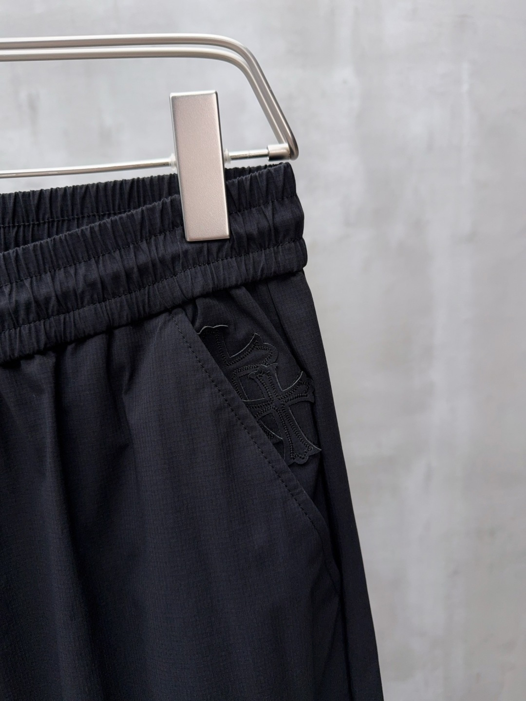 2025秋冬新款克罗心休闲裤男直筒裤 黑色 码数: M-3XL