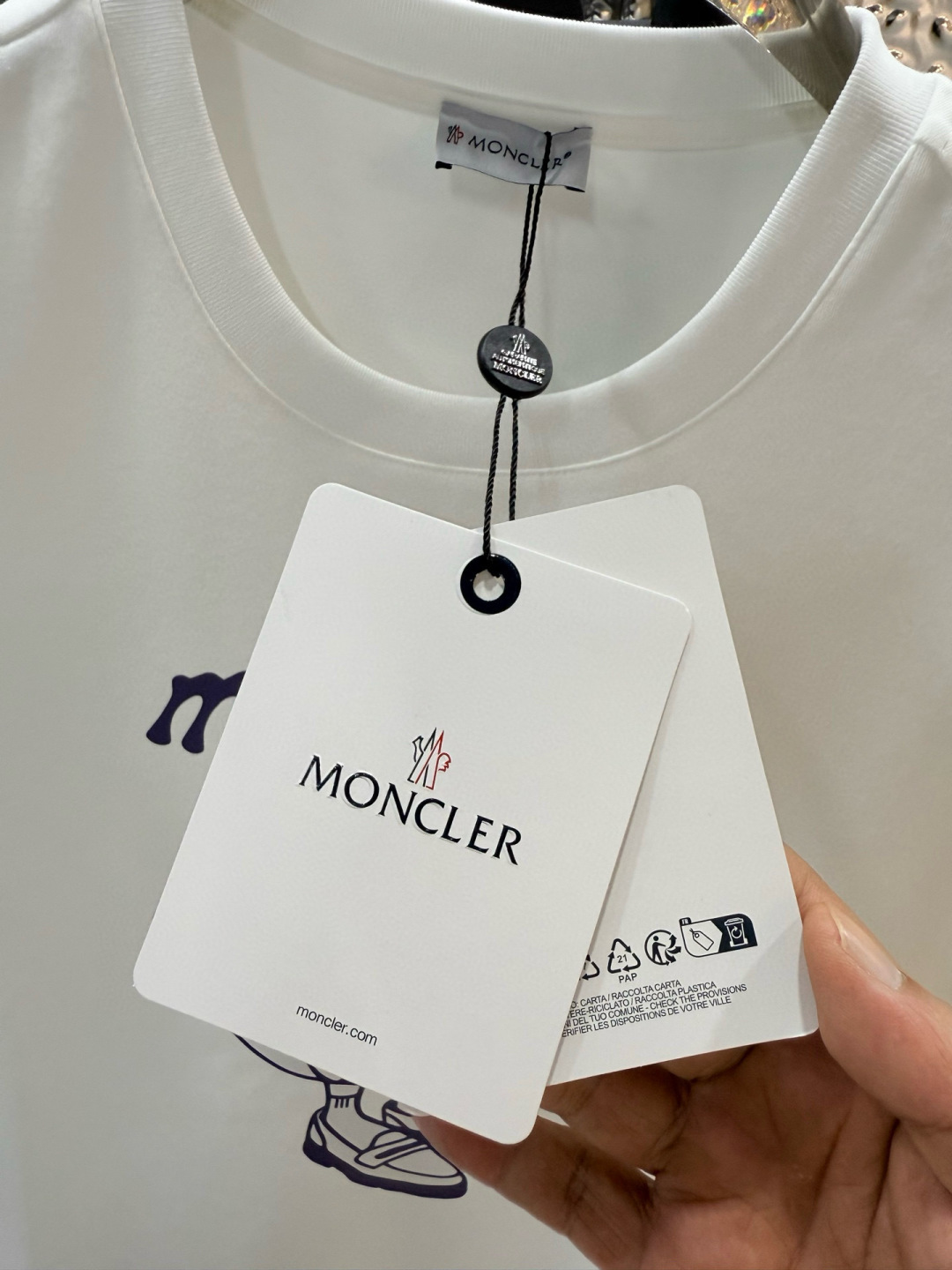 MK 2025 早秋新品厚款飞鸟印花短袖T恤衫；定制260克高密水柔棉面料，舒适柔软保暖性强，胸前飞鸟印