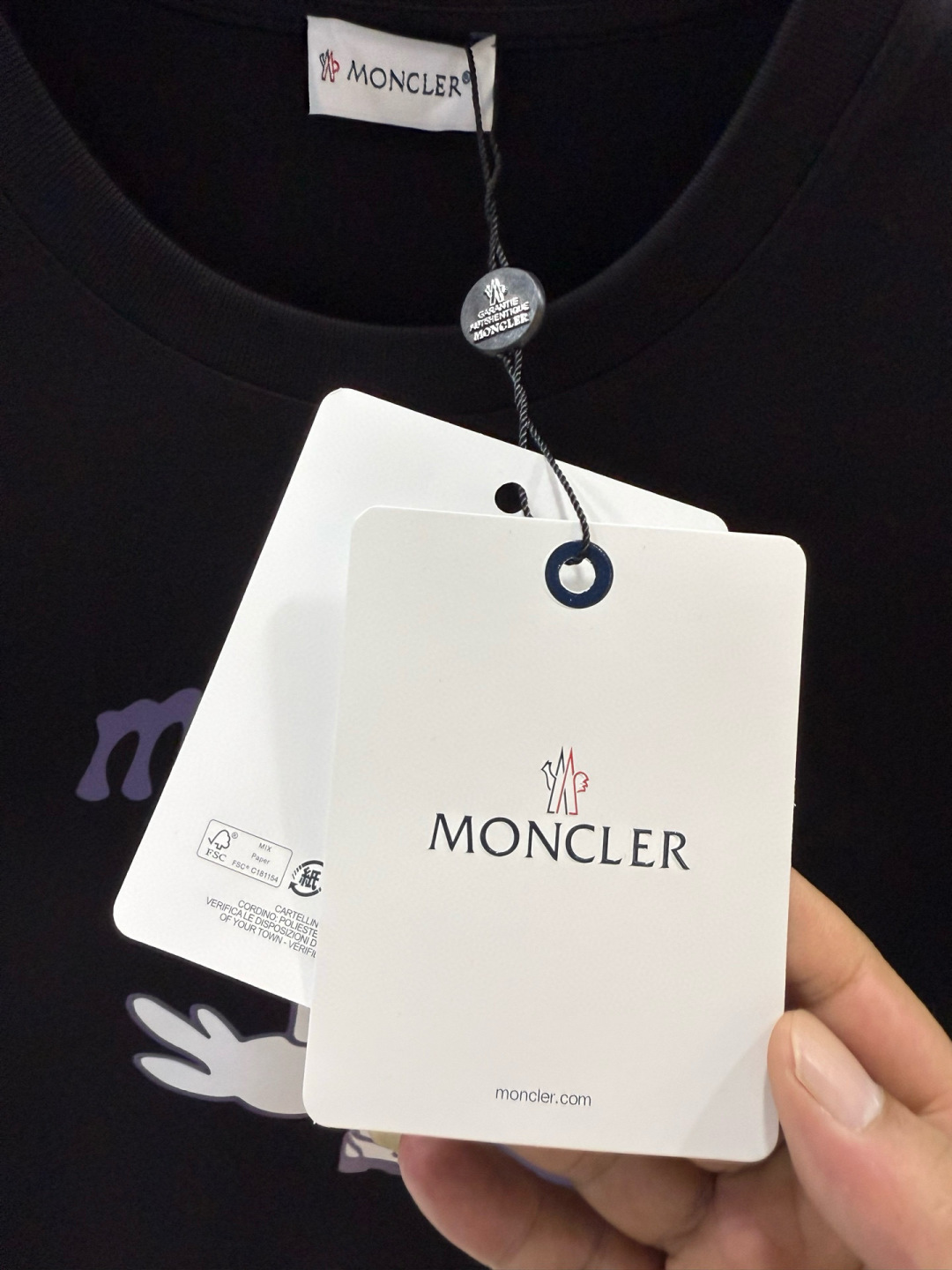 MK 2025 早秋新品厚款飞鸟印花短袖T恤衫；定制260克高密水柔棉面料，舒适柔软保暖性强，胸前飞鸟印