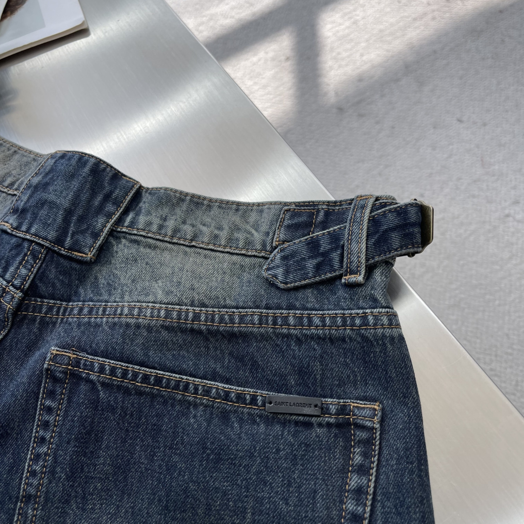 SlP🆕 2025秋冬系列牛仔长裤 码数：M-3XL 休闲直筒裤 面料:天然有机棉织造而成的粗斜纹风格的