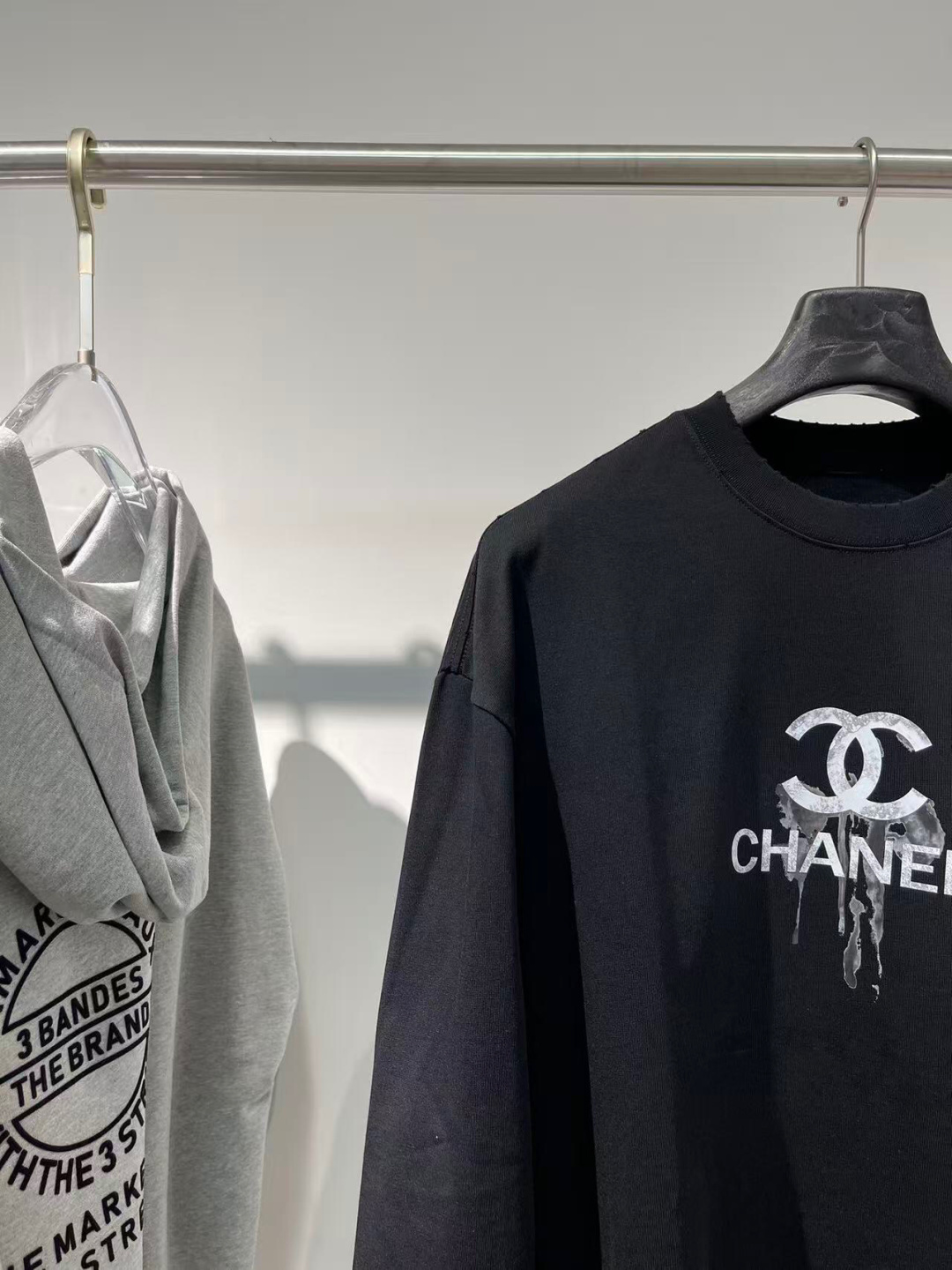 2025秋冬新款香奈儿磨破长袖尺码 : XS S M L XL