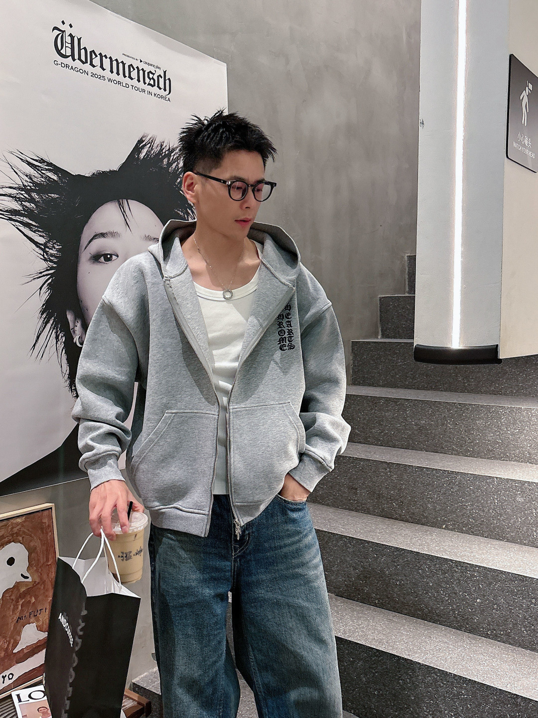 2025秋冬新款克罗心厚款烧花外套码数 ：S M L XL