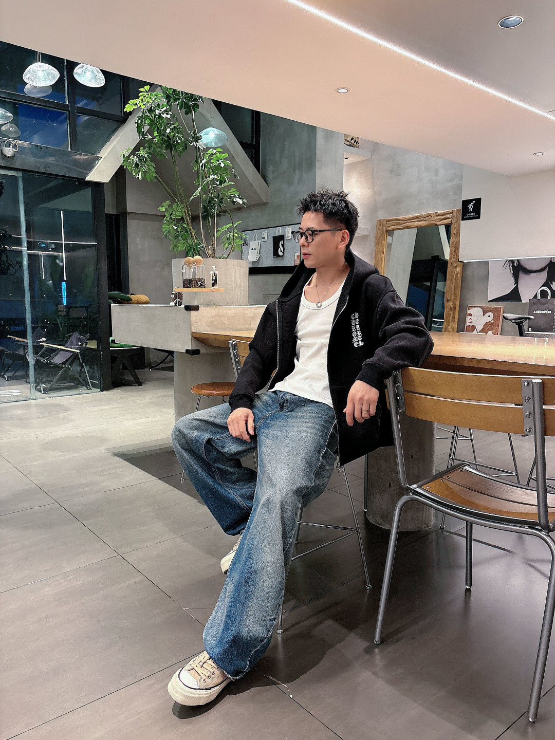 2025秋冬新款克罗心厚款烧花外套码数 ：S M L XL