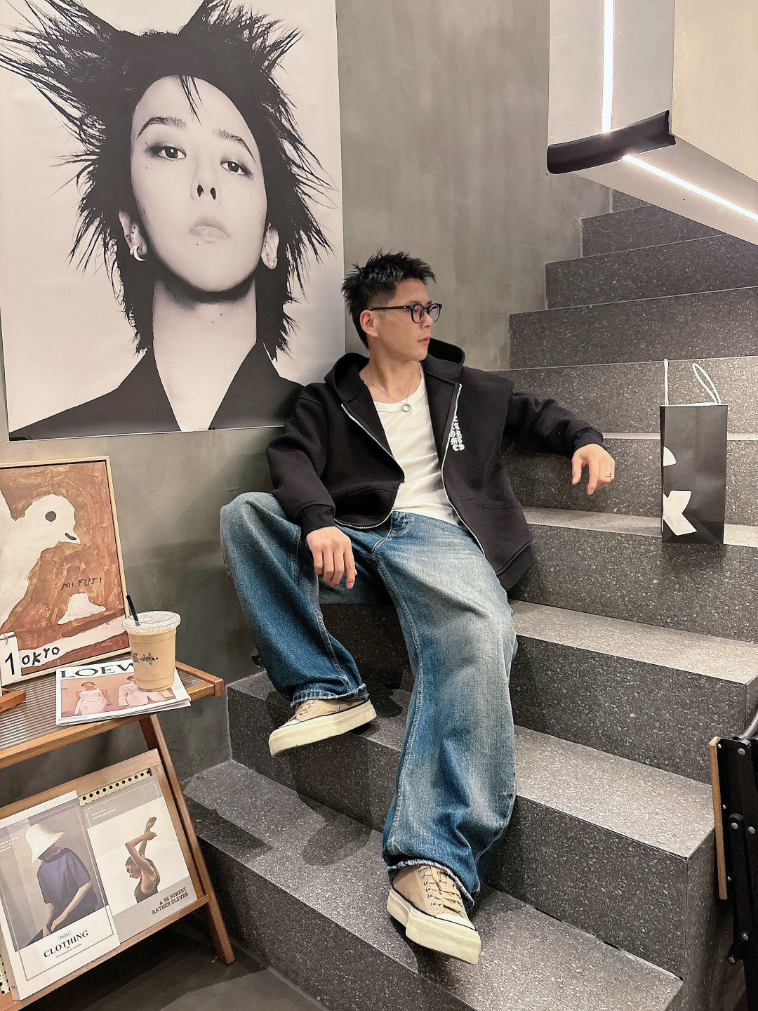 2025秋冬新款克罗心厚款烧花外套码数 ：S M L XL