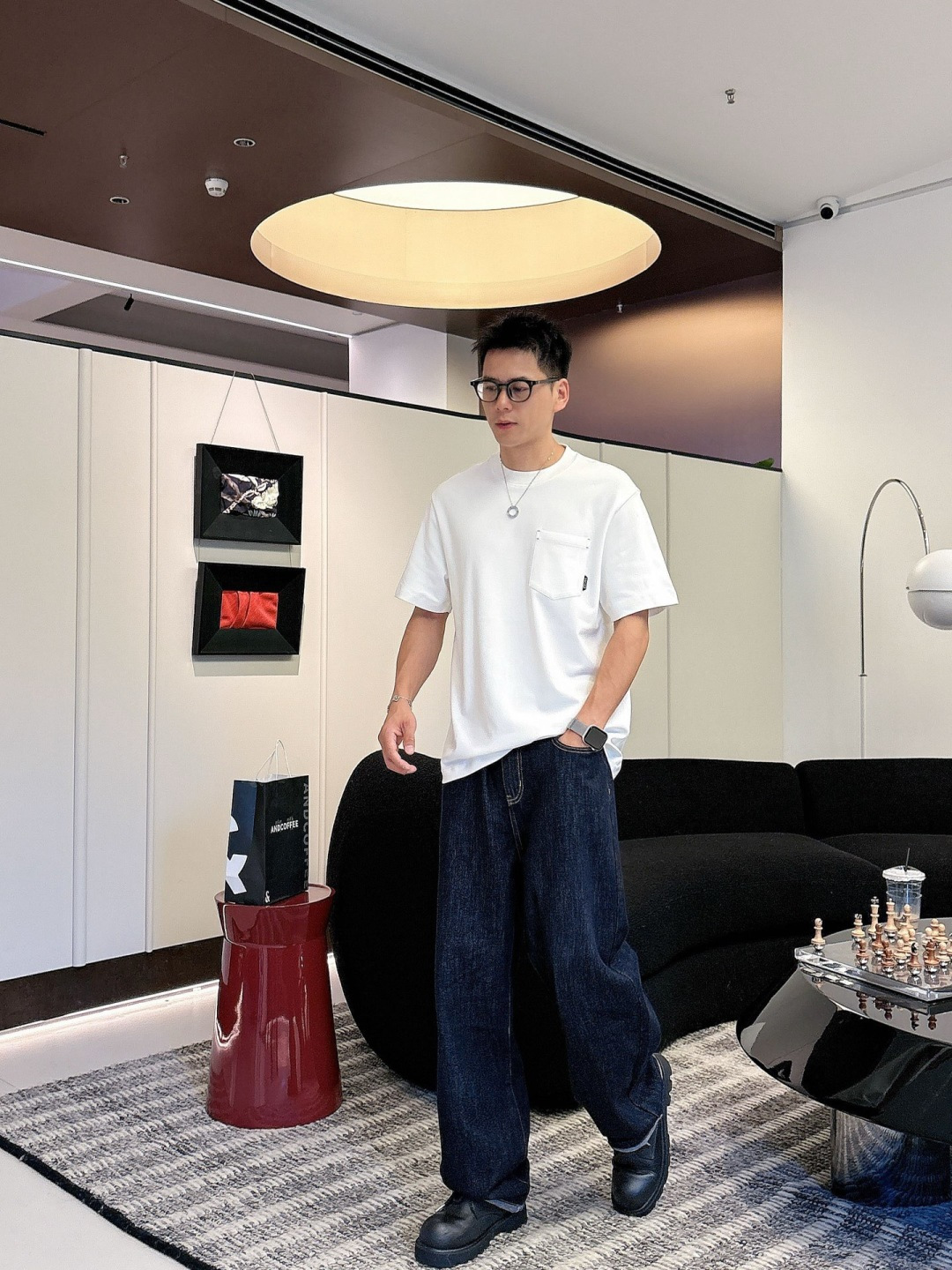 Z ZEGN 2025秋冬款棉莫代尔打底。码数：M-5XL 微阔版型精选棉与莫代尔混纺面料，亲肤柔软，内