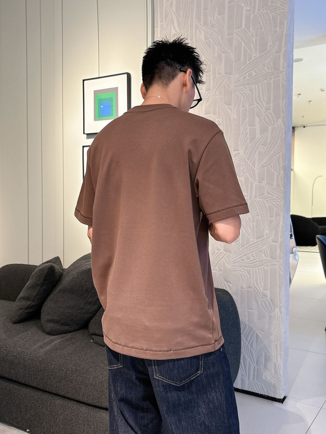 Z ZEGN 2025秋冬款棉莫代尔打底。码数：M-5XL 微阔版型精选棉与莫代尔混纺面料，亲肤柔软，内