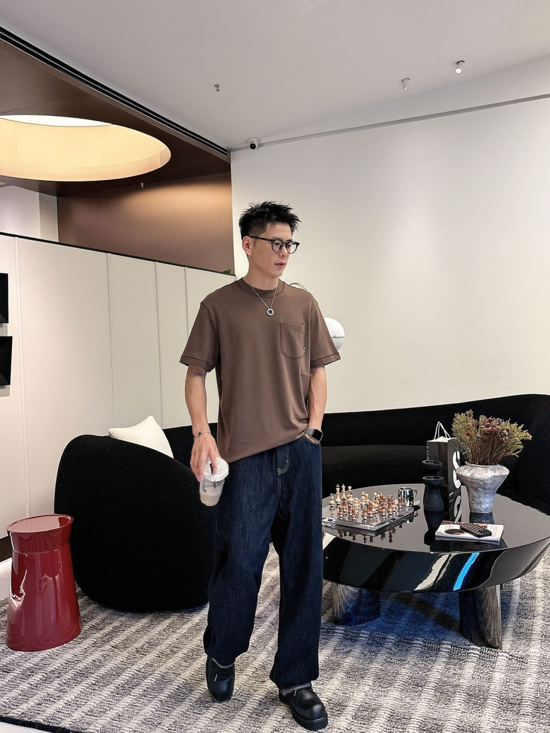 Z ZEGN 2025秋冬款棉莫代尔打底。码数：M-5XL 微阔版型精选棉与莫代尔混纺面料，亲肤柔软，内