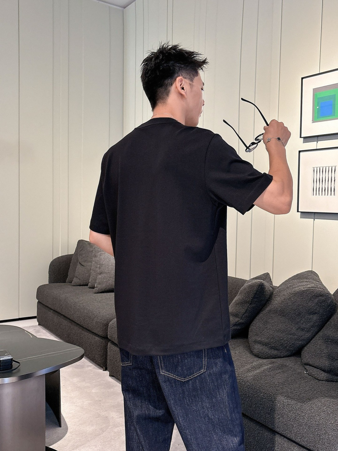 Z ZEGN 2025秋冬款棉莫代尔打底。码数：M-5XL 微阔版型精选棉与莫代尔混纺面料，亲肤柔软，内