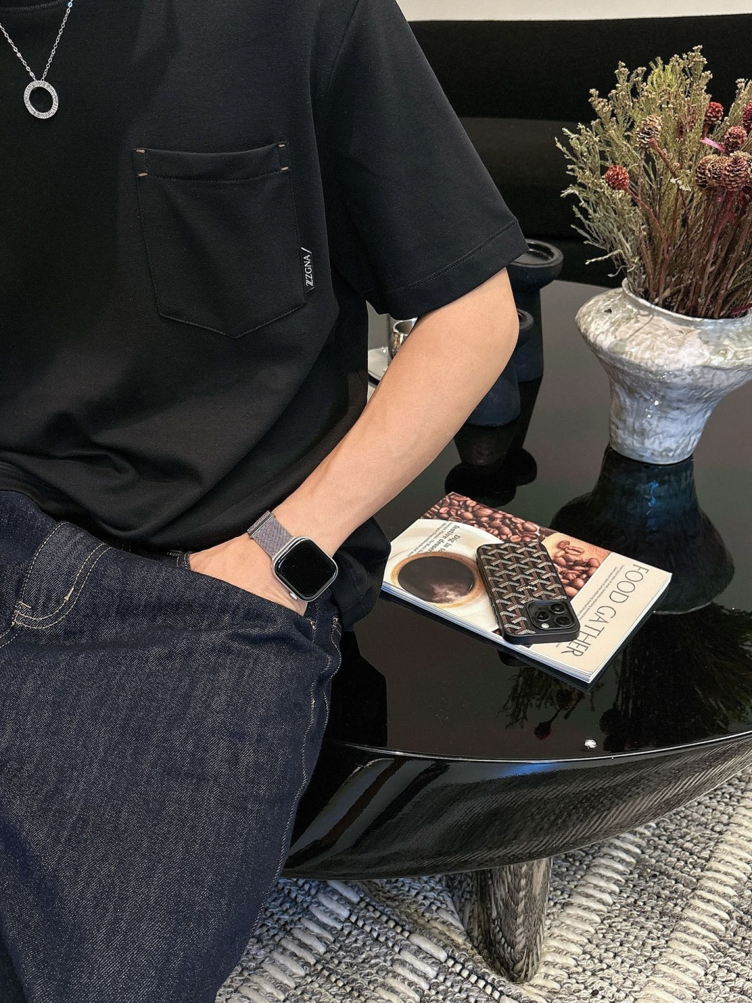 Z ZEGN 2025秋冬款棉莫代尔打底。码数：M-5XL 微阔版型精选棉与莫代尔混纺面料，亲肤柔软，内