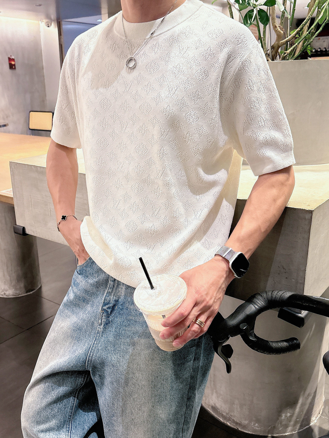 驴家 2025新款毛衣码数：M-3XL款号：95007