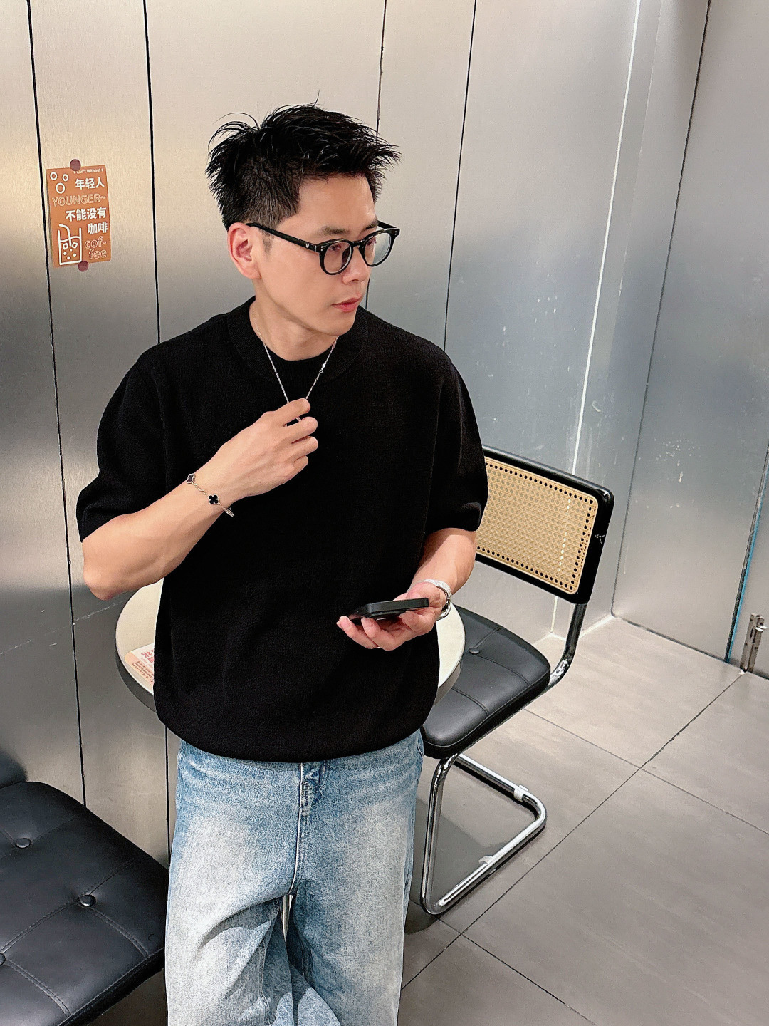 驴家 2025新款毛衣码数：M-3XL款号：95007