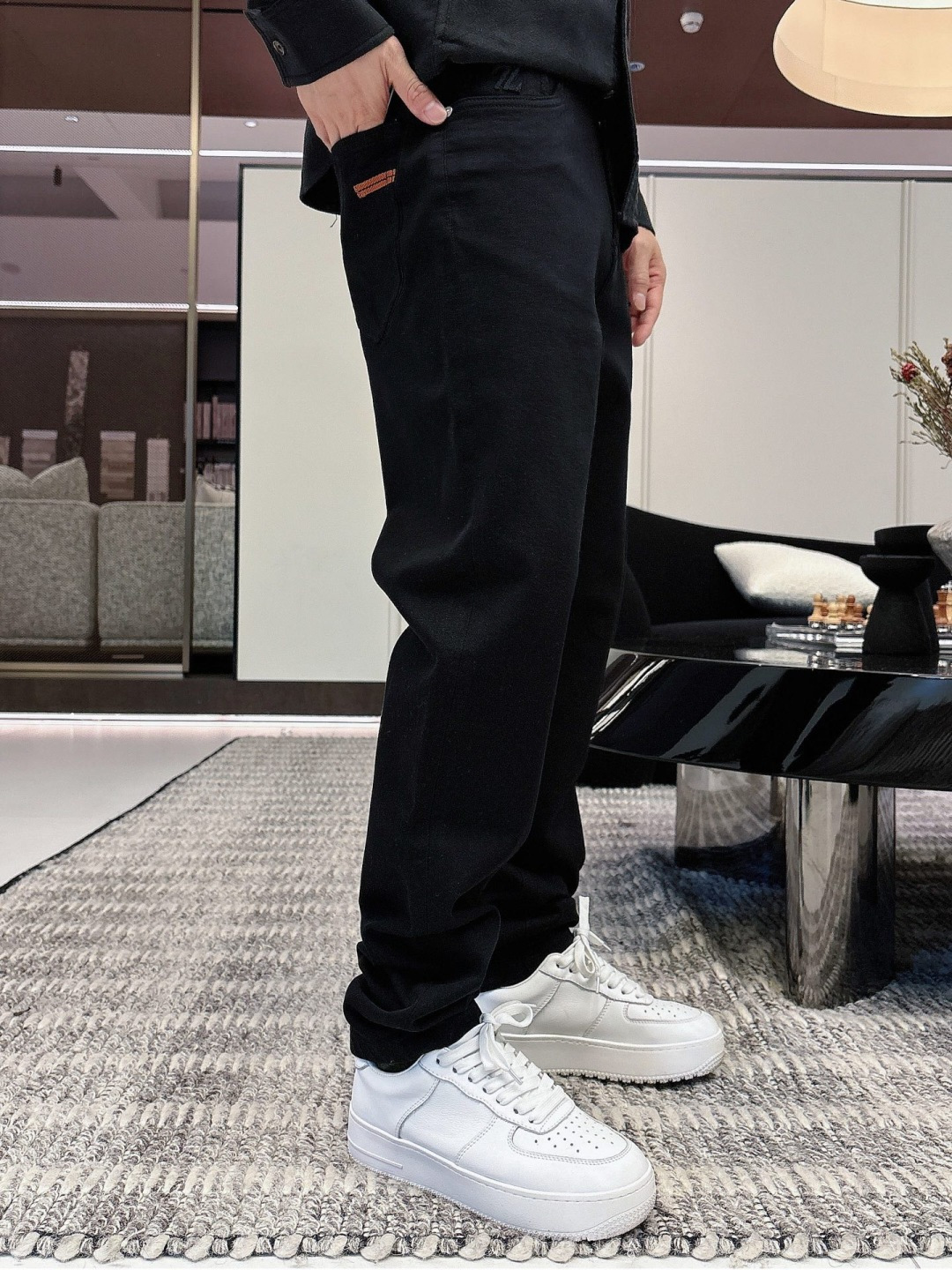 H8308🔥🔥|| 2025 秋冬新品 1:颜色：蓝色2:尺码：M-3XL3:版型： 牛仔裤4:成份：含