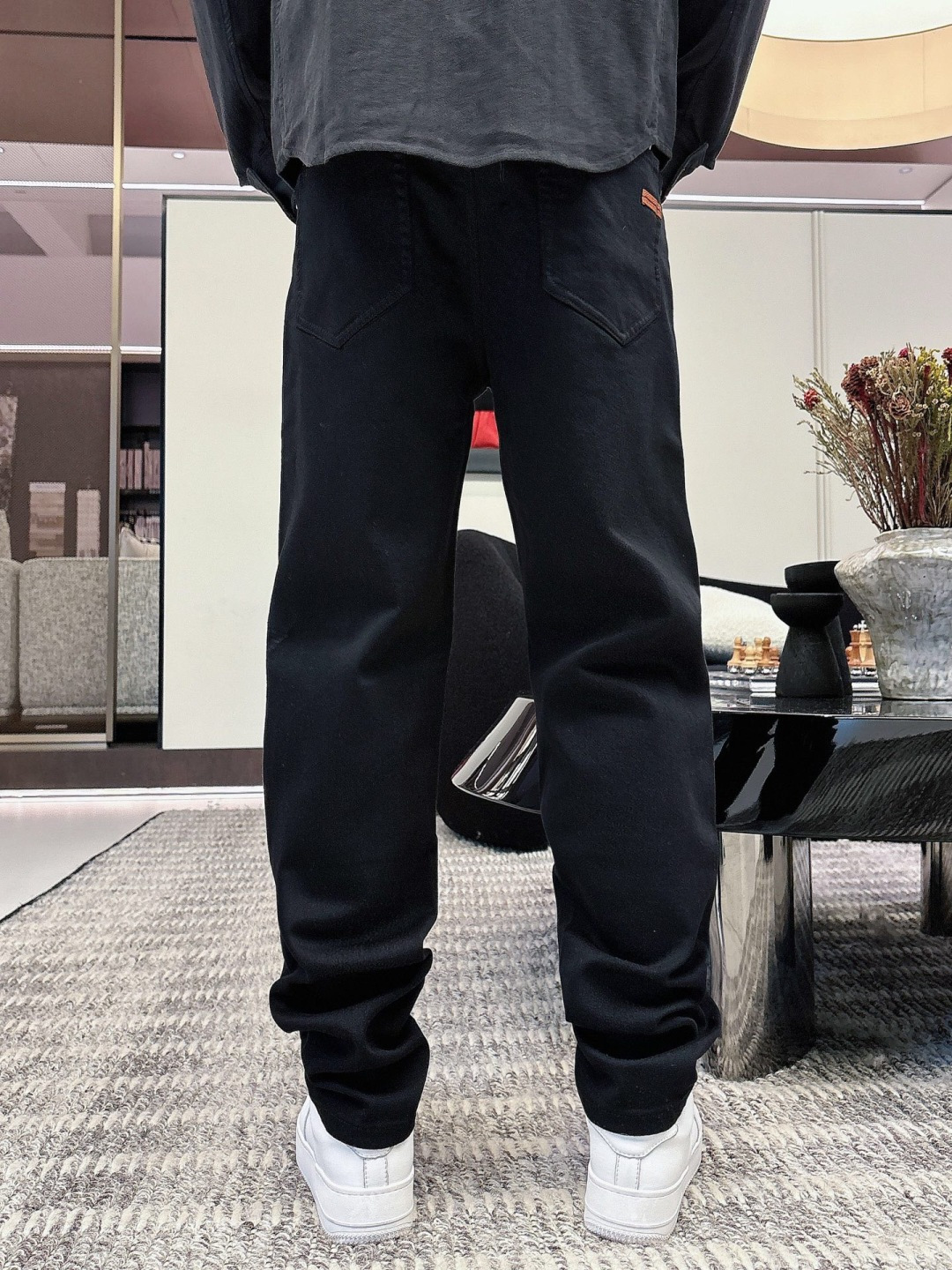 H8308🔥🔥|| 2025 秋冬新品 1:颜色：蓝色2:尺码：M-3XL3:版型： 牛仔裤4:成份：含