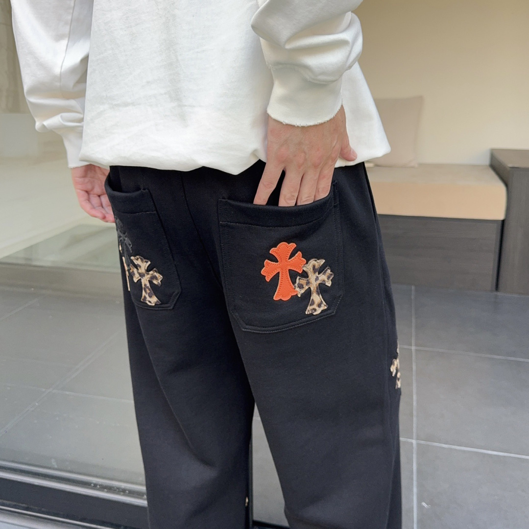 2025秋冬新款克罗心专柜订制面料加厚款休闲裤码数 ：M-3XL