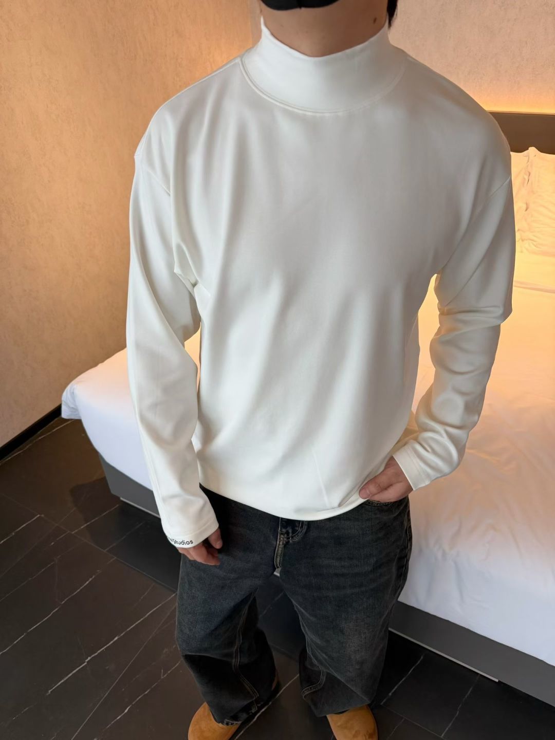 新款磨毛打底衫微宽松版型s~xl