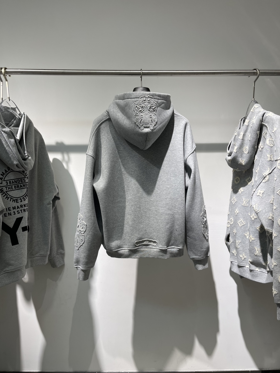 2025秋冬新款克罗心加绒加厚外套码数 ：S M L XL