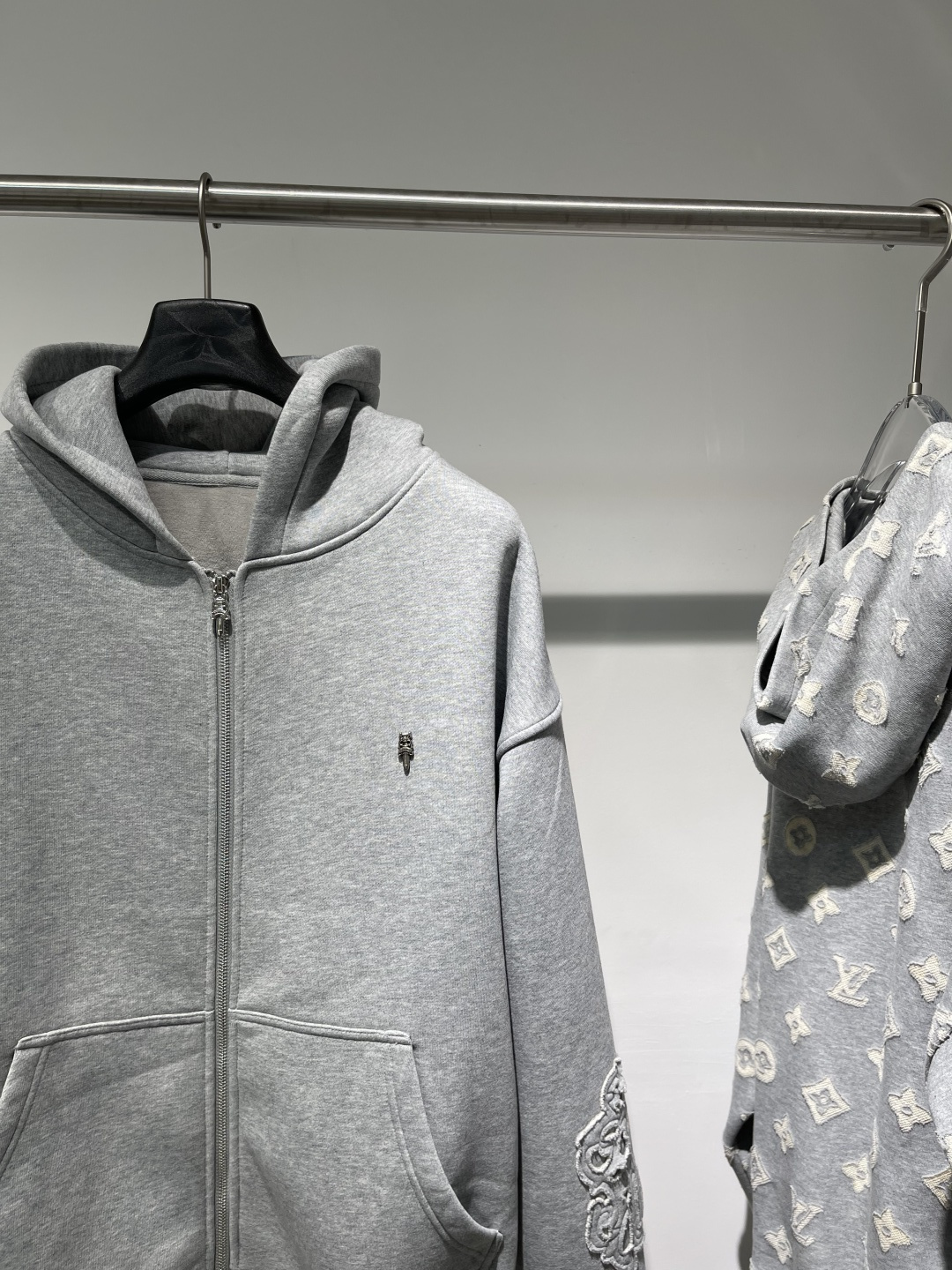 2025秋冬新款克罗心加绒加厚外套码数 ：S M L XL