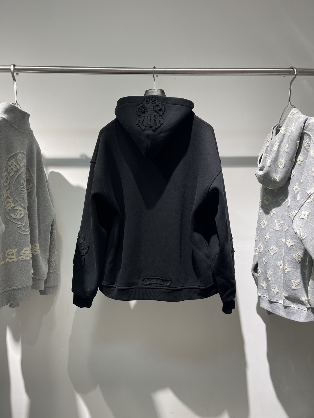 2025秋冬新款克罗心加绒加厚外套码数 ：S M L XL