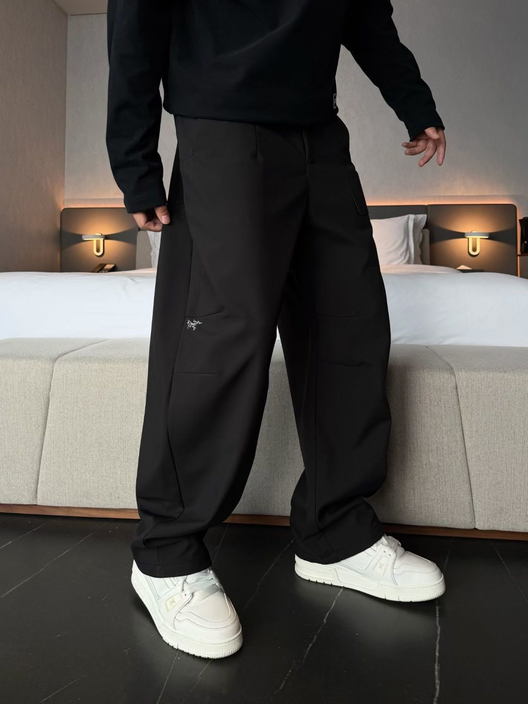 冬装新款休闲裤内里加绒M~3xl