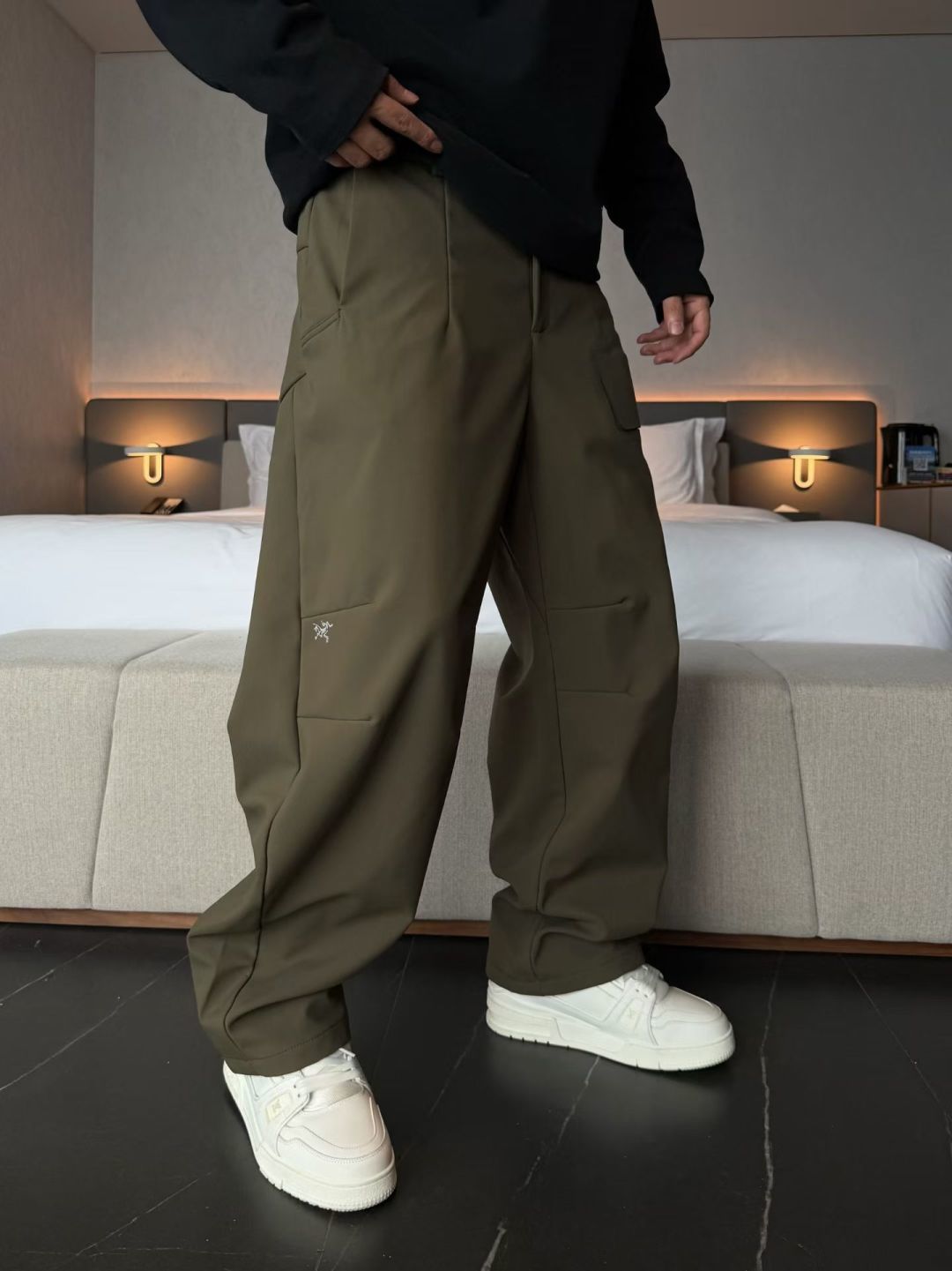 冬装新款休闲裤内里加绒M~3xl