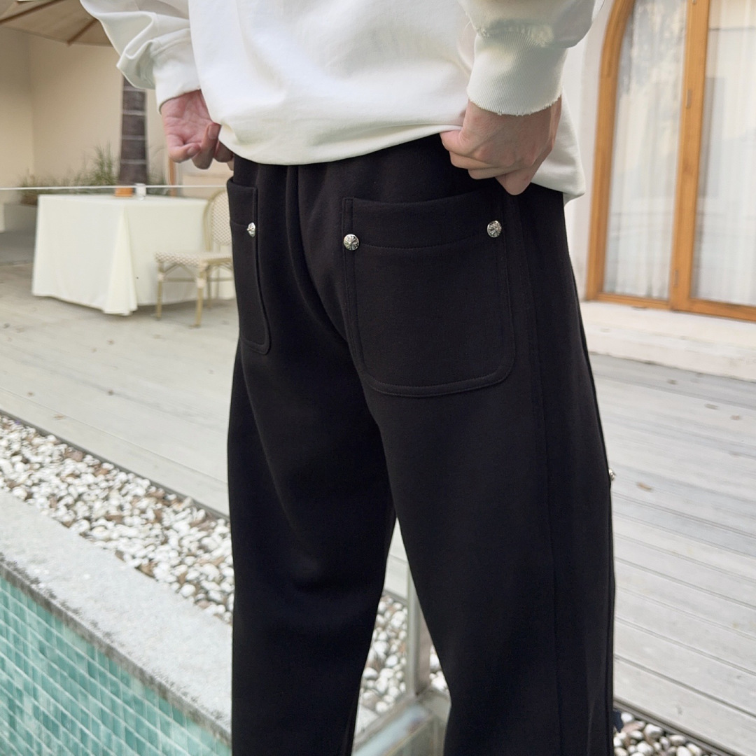 2025秋冬新款克罗心 专柜订制面料加厚款休闲裤码数 : M-L-XL-2XL-3XL