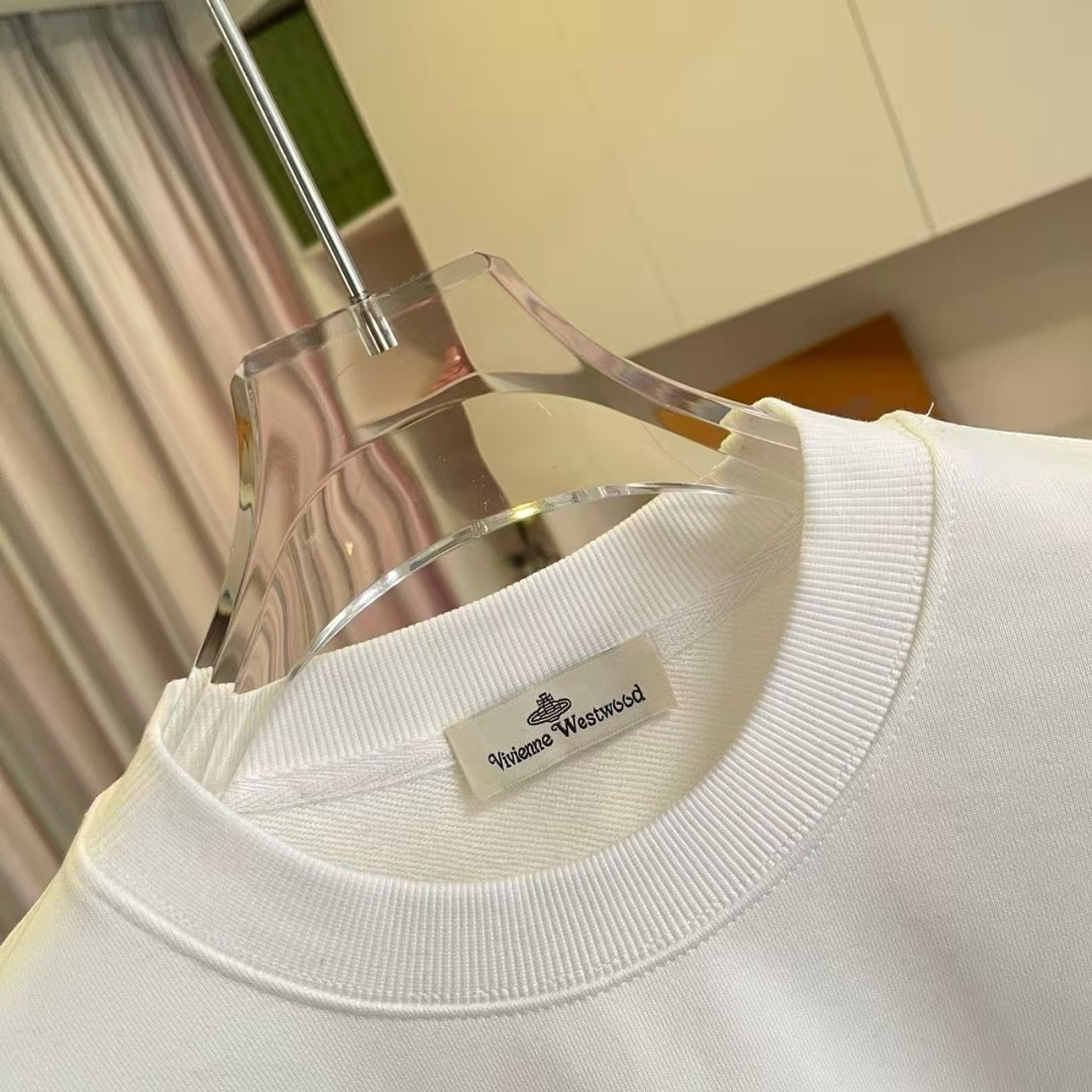 西太后*Vivienne Westwood 2025冬季新款 个性字母logo印花 定制面料400g 圆