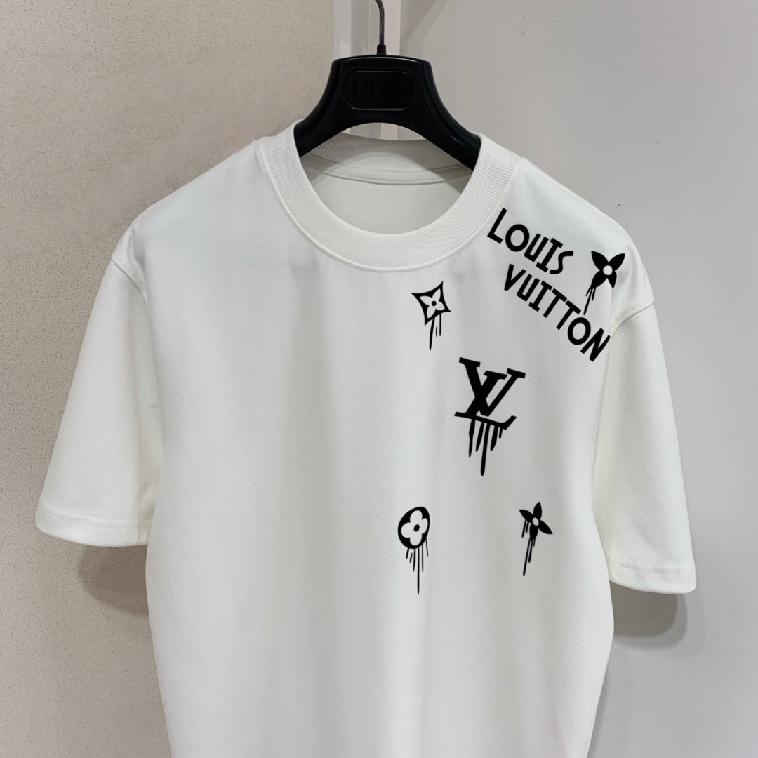 2025 秋冬新款LV 抓绒高品质打底短袖M-3XL