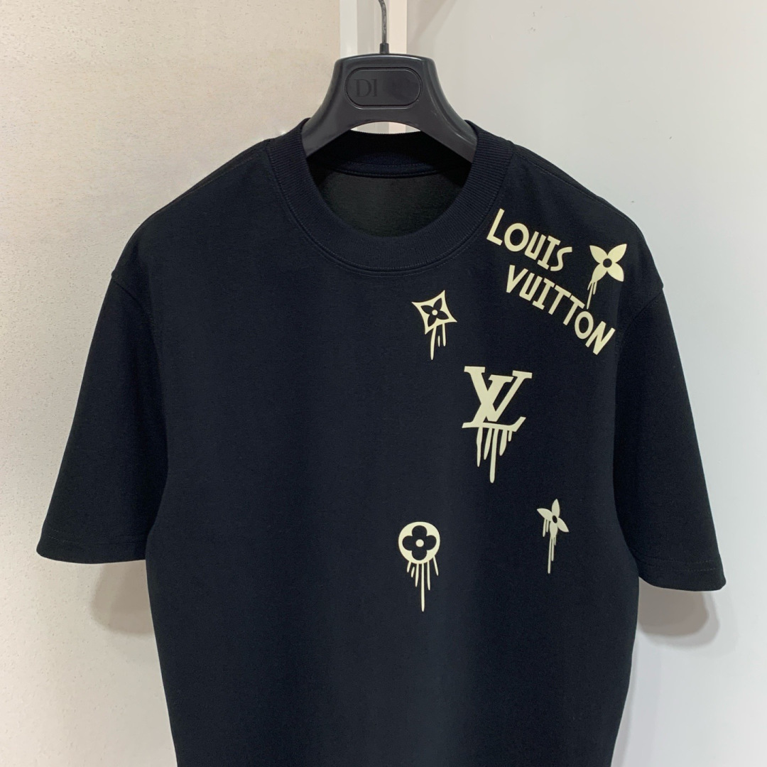 2025 秋冬新款LV 抓绒高品质打底短袖M-3XL