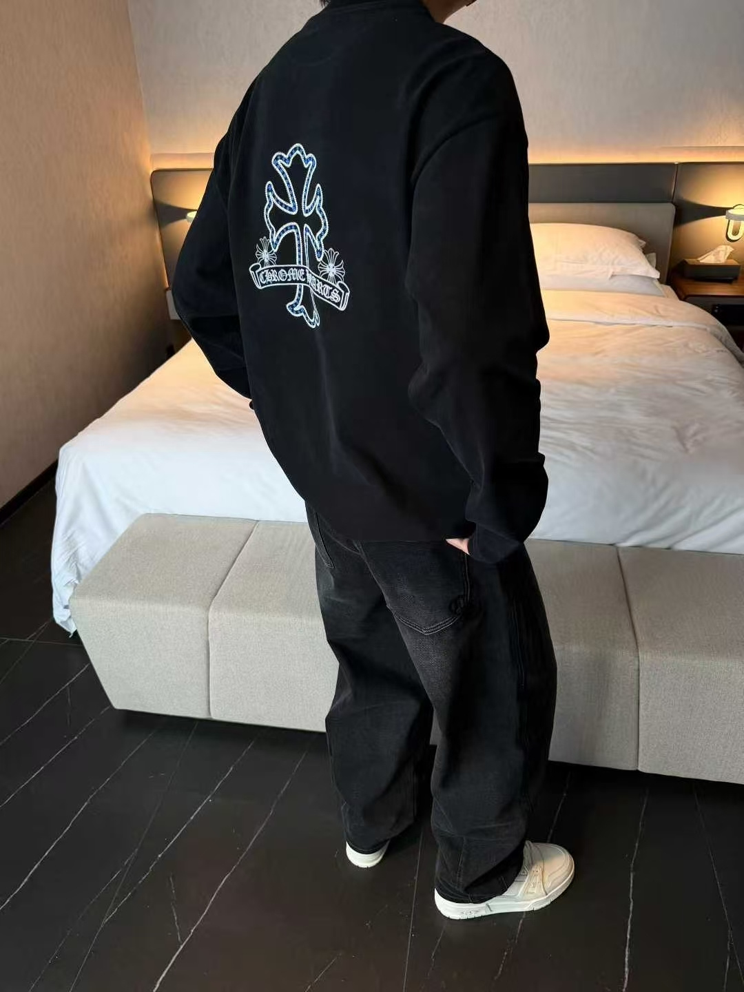 新款磨毛长袖T桖微宽松版型s~2xl