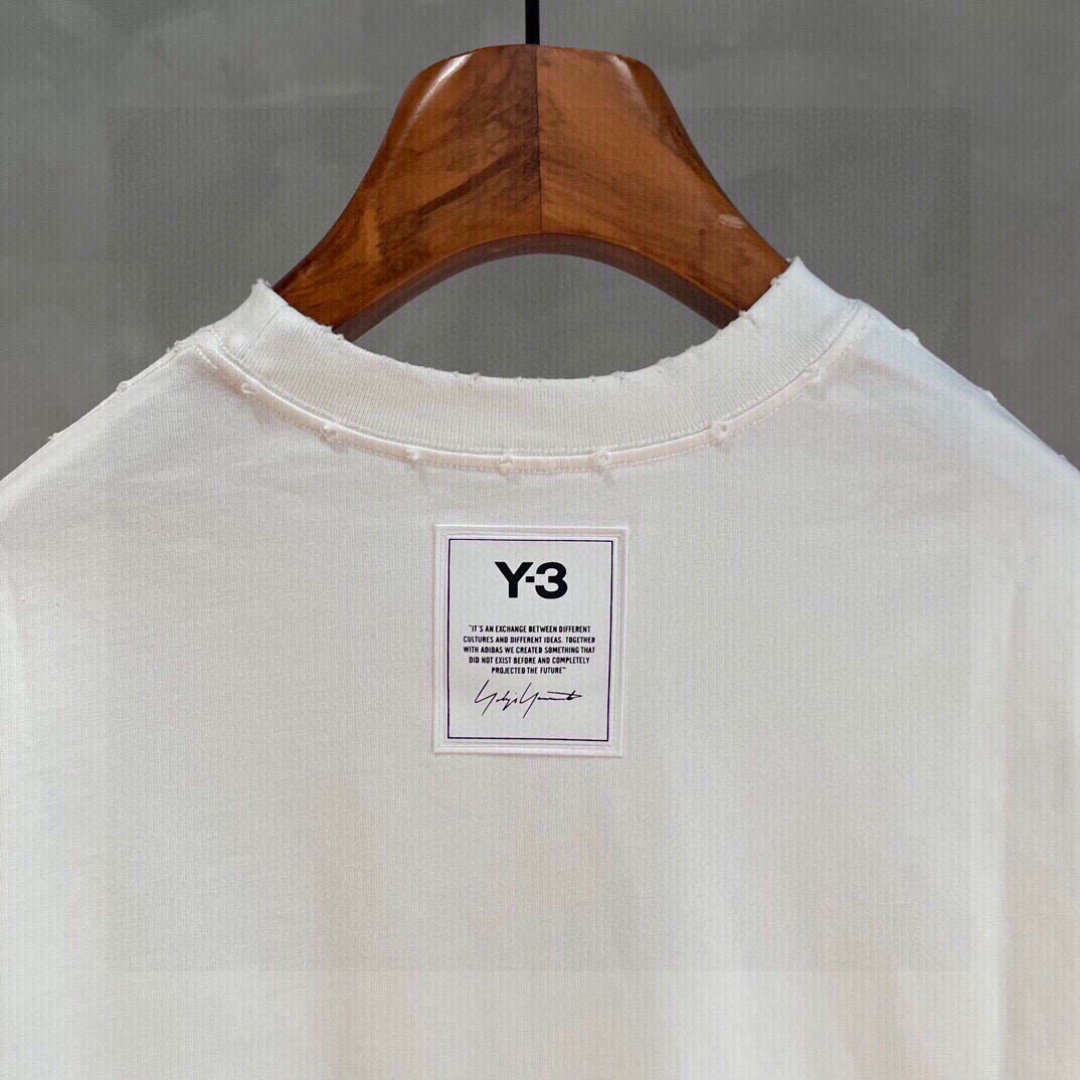 秋季新款Y3🌟，新款长袖，面料采用顶级原版精梳棉洗水面料，印花设计logo，时尚流，顶级的做工，高端品质