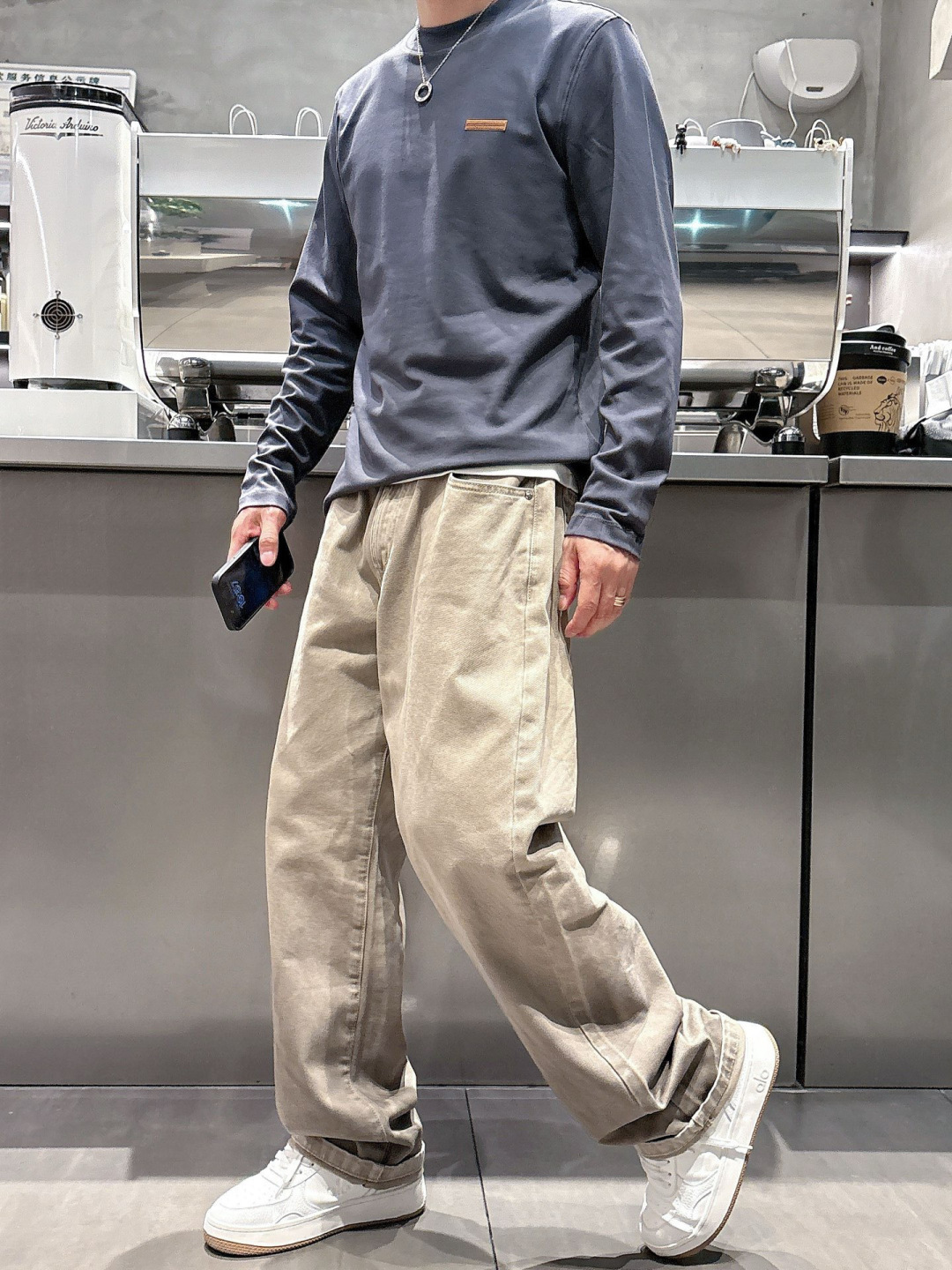 Z ZEGN 2025秋冬系列长袖打底衫码数：M-5XL 常规版型棉莫代尔打底。精选棉与莫代尔混纺面料，