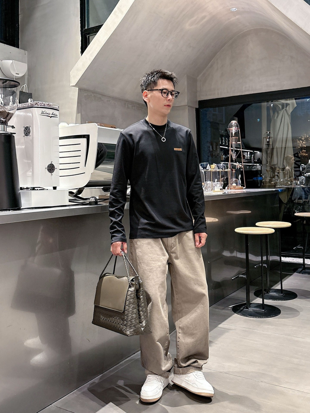 Z ZEGN 2025秋冬系列长袖打底衫码数：M-5XL 常规版型棉莫代尔打底。精选棉与莫代尔混纺面料，