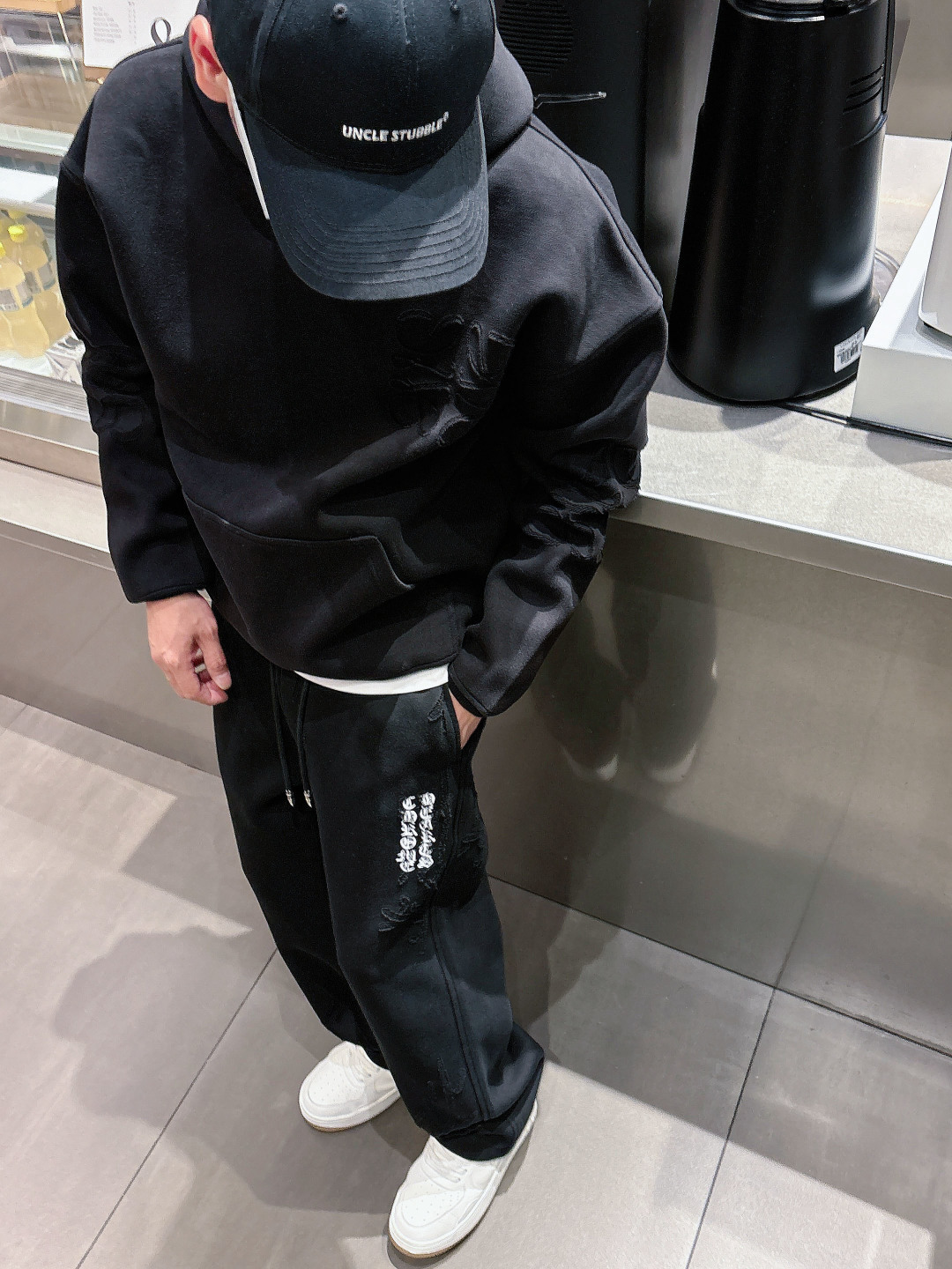 2025秋冬新款罗意威烧花工艺卫衣双重复合面料S-XL