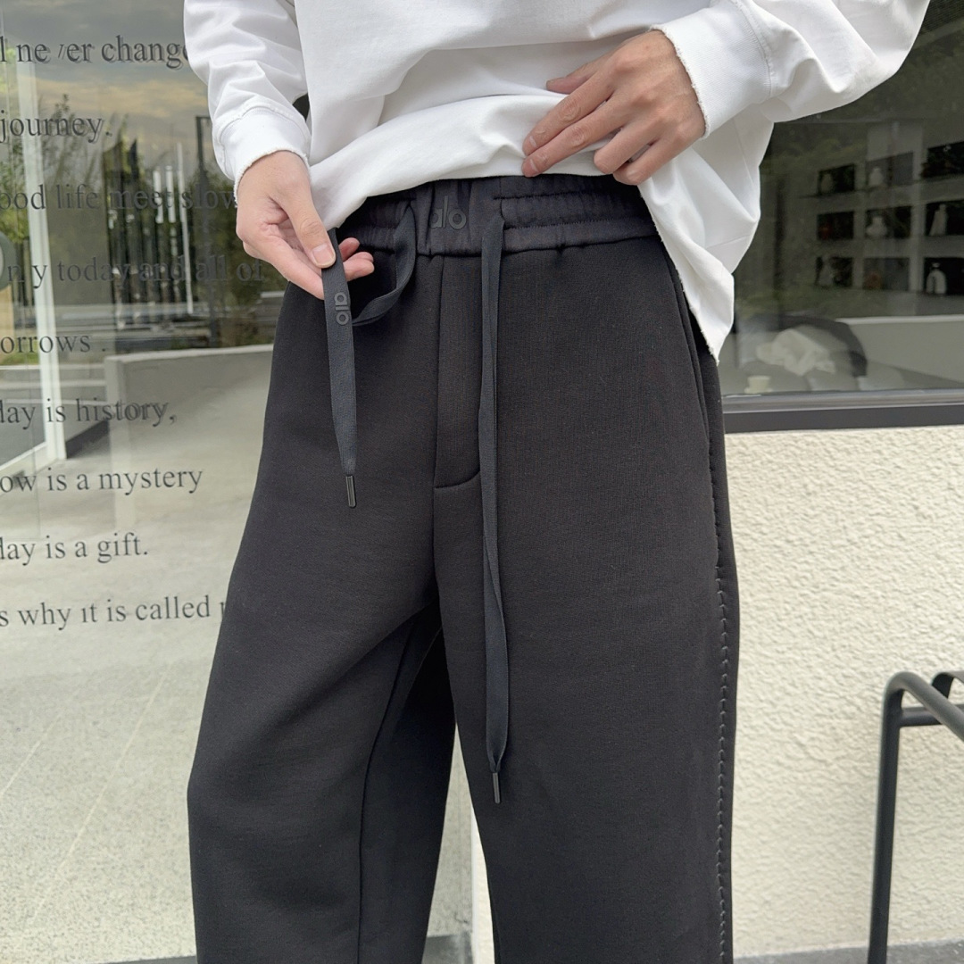 新款秋冬加绒裤子[庆祝][庆祝]码数：M-3xL颜色：黑款号：5206H