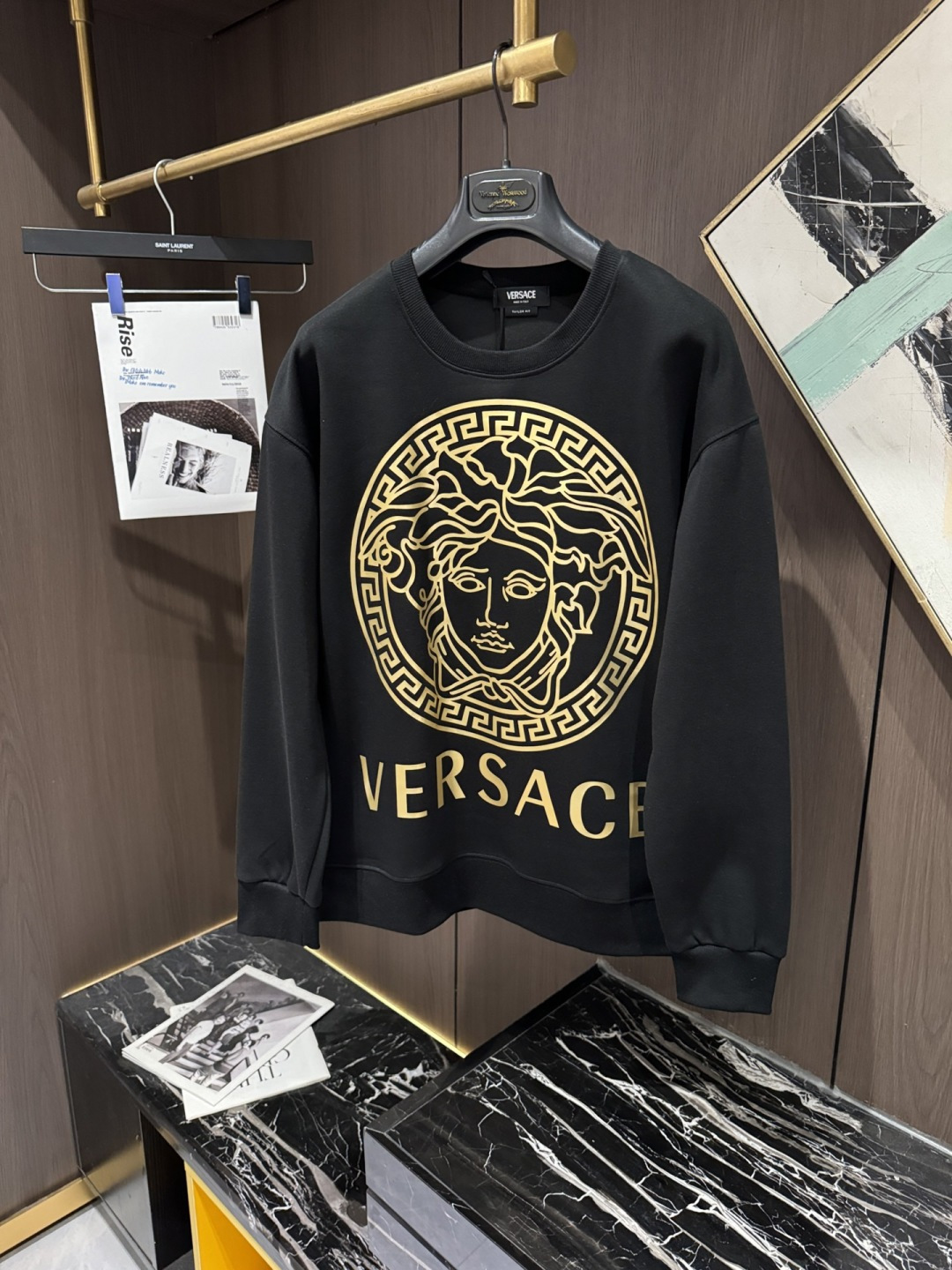 2025秋冬新款范家圆领卫衣码数M-5XL