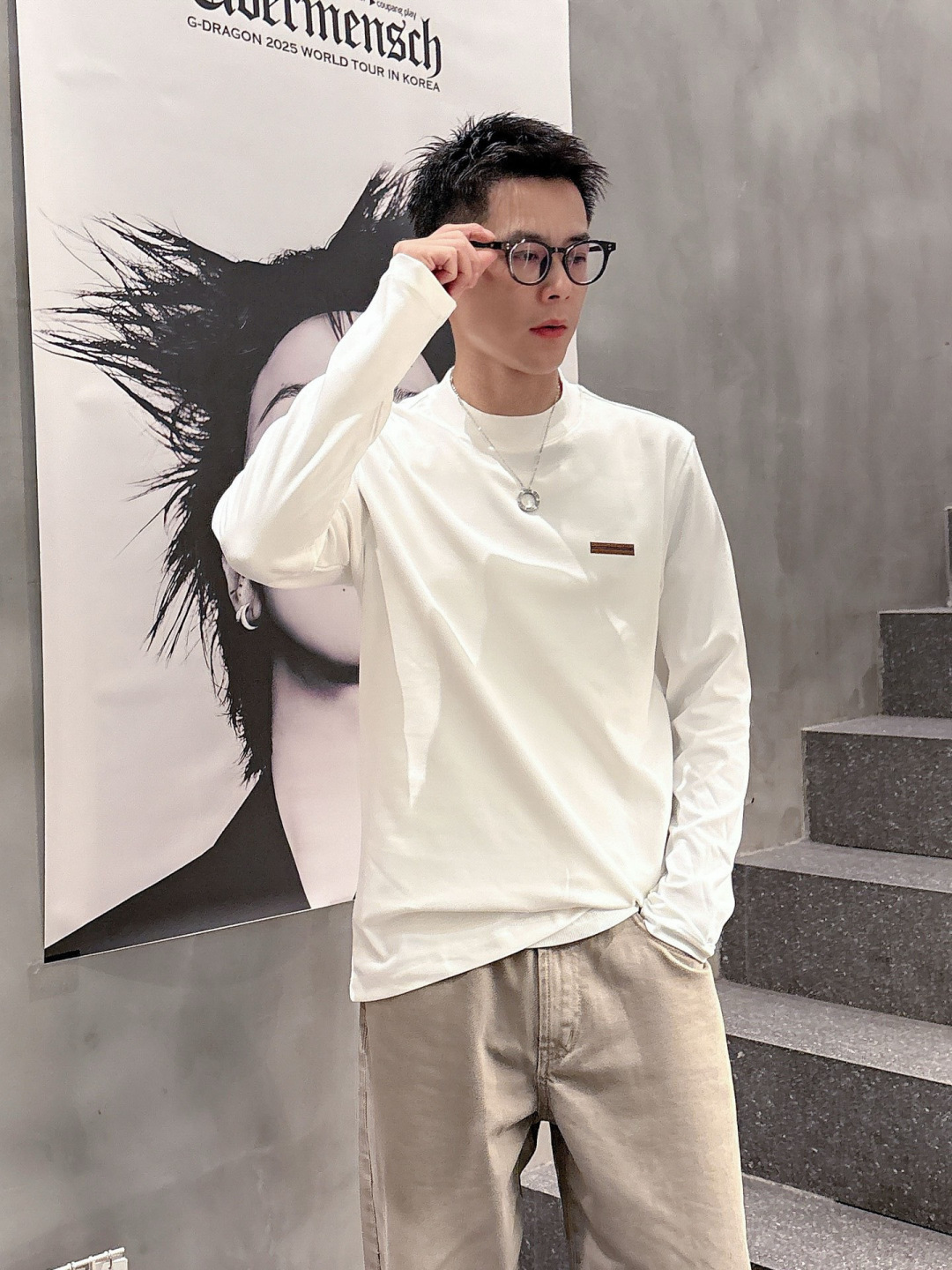 Z ZEGN 2025秋冬系列长袖打底衫码数：M-5XL 常规版型棉莫代尔打底。精选棉与莫代尔混纺面料，