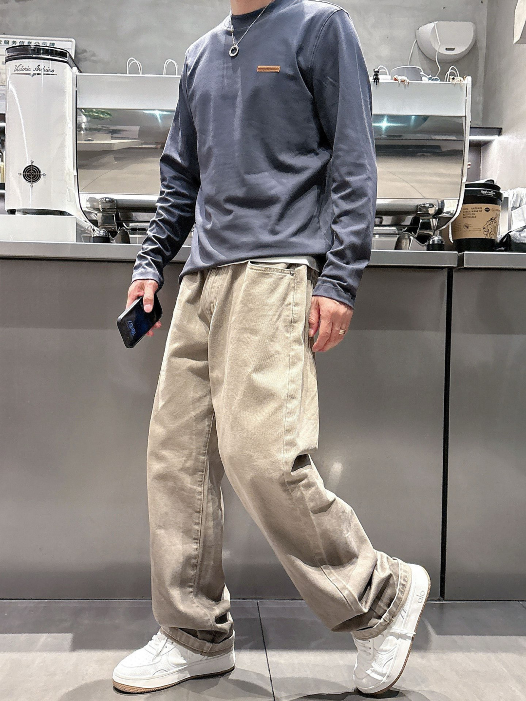 Z ZEGN 2025秋冬系列长袖打底衫码数：M-5XL 常规版型棉莫代尔打底。精选棉与莫代尔混纺面料，