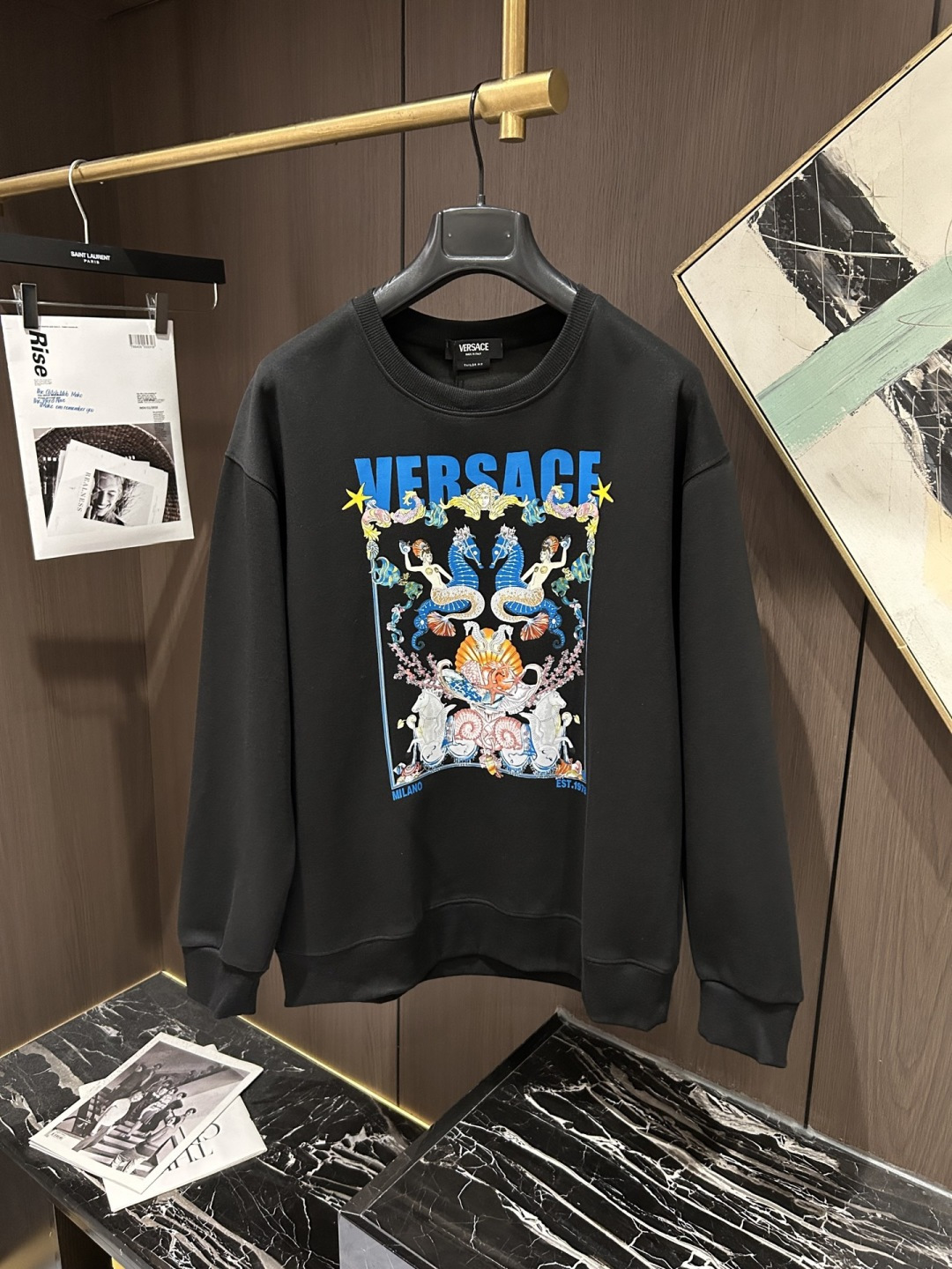 2025秋冬新款范家圆领卫衣 码数M-5XL