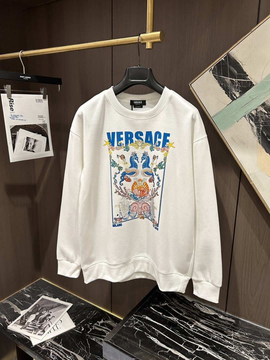 2025秋冬新款范家圆领卫衣 码数M-5XL