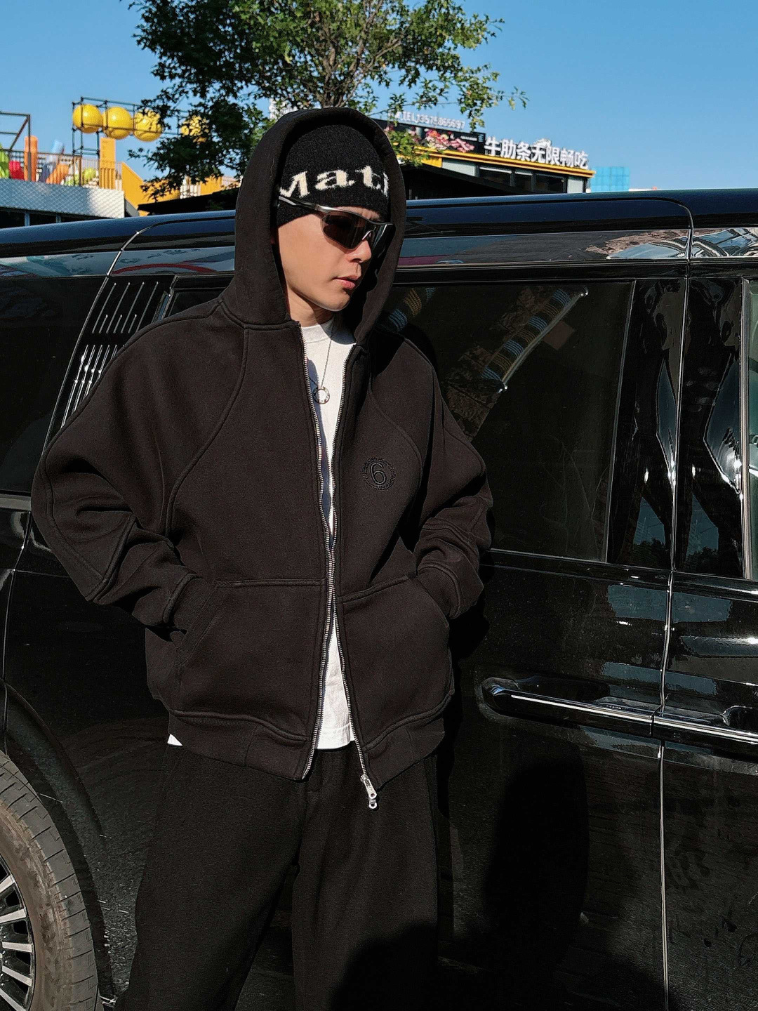 25新款加绒卫衣外套颜色：黑，灰尺码：M-3XL