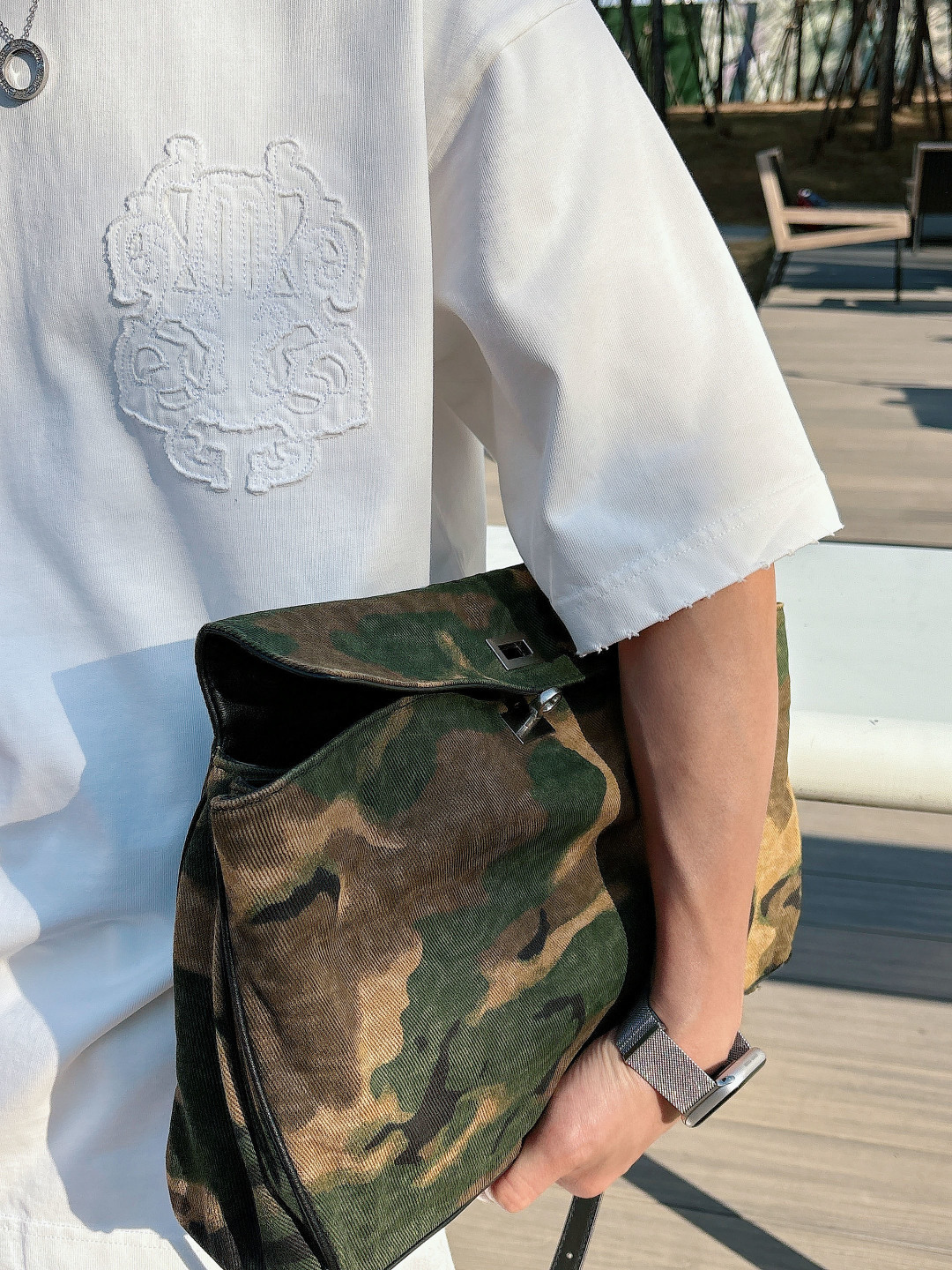 2026春夏新款克罗心贴布短袖XS S M L XL