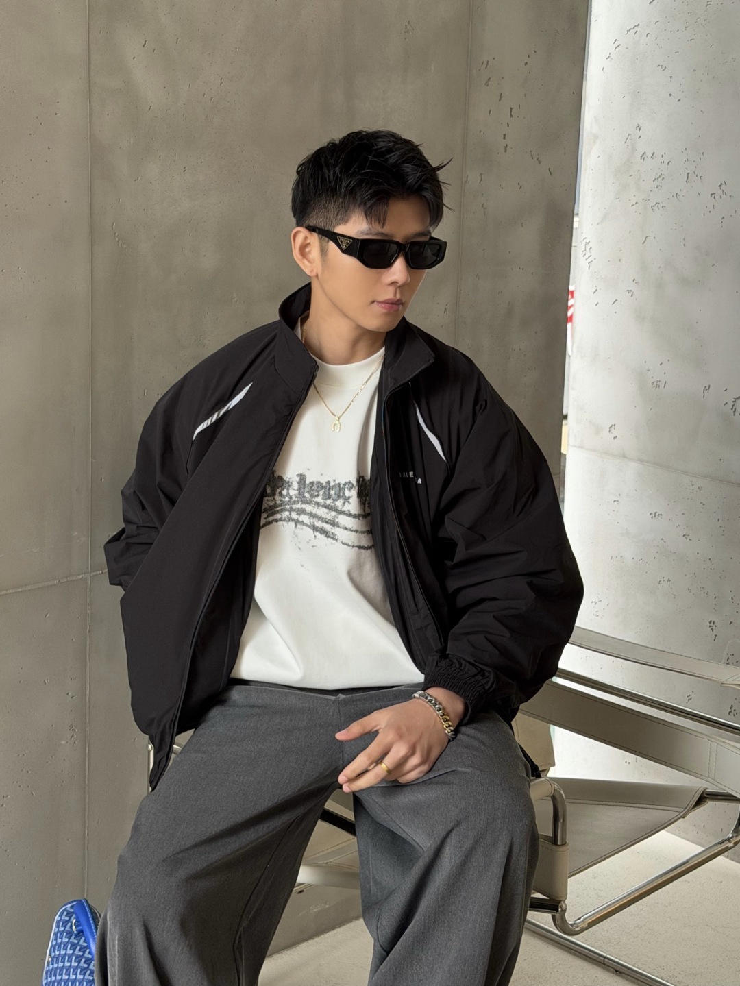 26春季新款外套🔥颜色：黑码数：M-2XL款号：