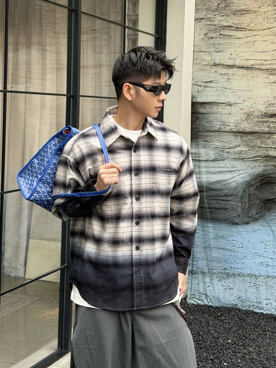 26春季新款衬衣🔥颜色：格子码数：M-2XL款号：60070