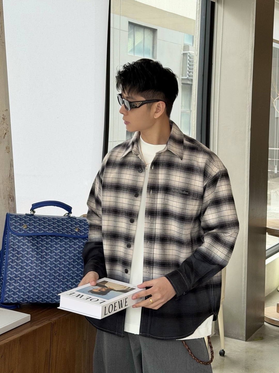 26春季新款衬衣🔥颜色：格子码数：M-2XL款号：60070