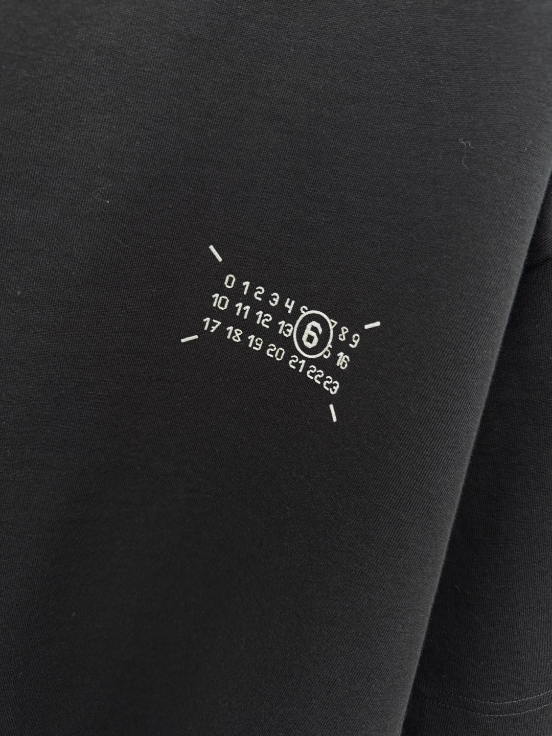 马吉拉🔥🔥夏季新款拼接短袖，定制原版顶级棉面料，前面logo植绒设计点缀，领口针织材质，别具一格，设计超