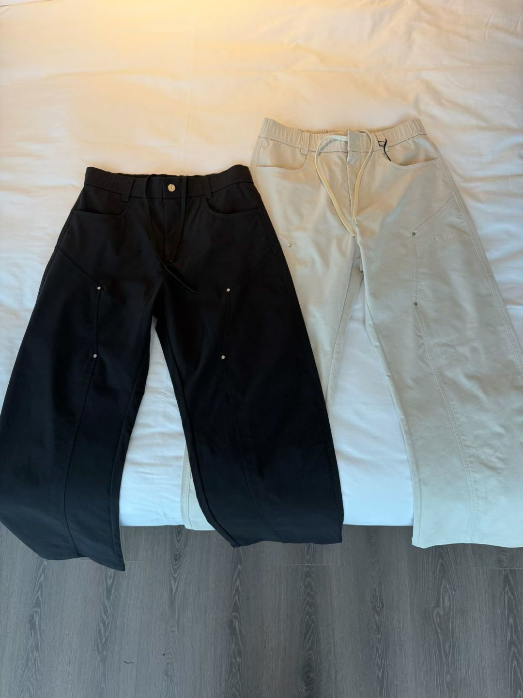 春装新款休闲裤伐木裤直筒裤型m~3xl