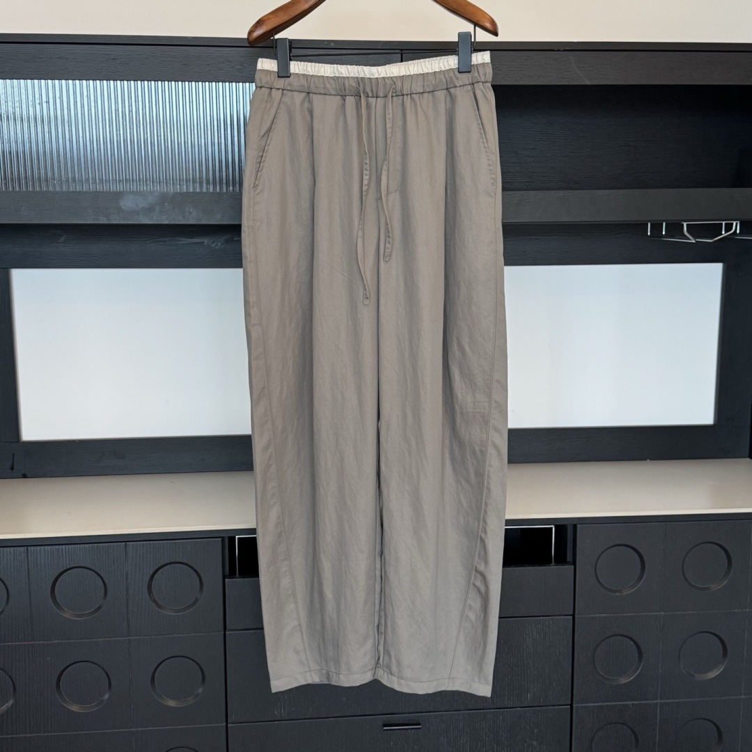 BV🌟2026年夏季新款薄款休闲裤🆕采用优质面料，具有质感，松紧腰带设计，超级时尚洋气！码数：M-3XL