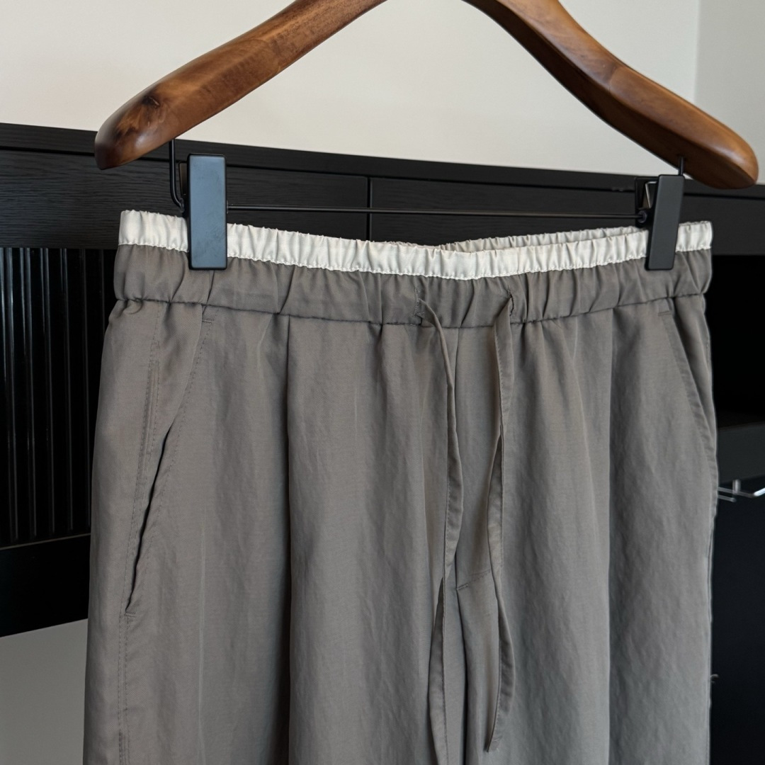 BV🌟2026年夏季新款薄款休闲裤🆕采用优质面料，具有质感，松紧腰带设计，超级时尚洋气！码数：M-3XL