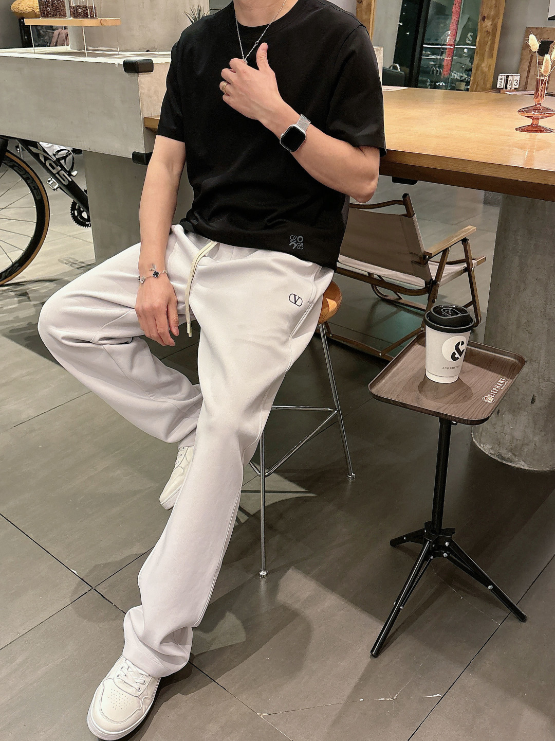 2026 春夏新品 华伦休闲裤颜色： 米色 黑色码数：M-5XL